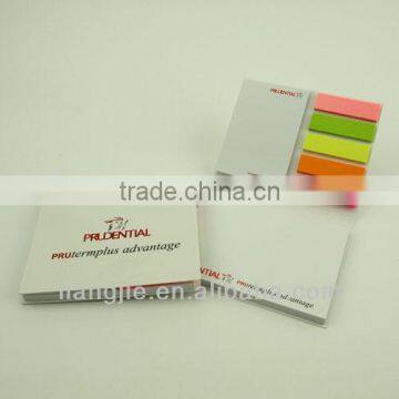 Colourful Neon Strips Combined Sticky Memo Pad