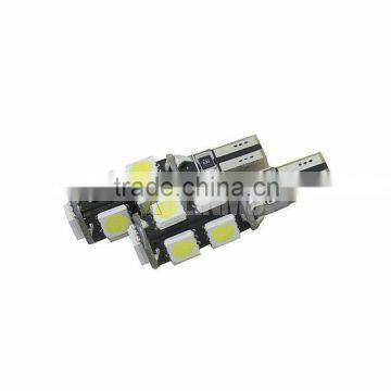 T10 9 Led 5050 Smd Canbus Error Free AUTO Clearance Lights W5W 194 CAR Door LIGHT Reading Lamps Dome Bulbs Wedge Interior Side photo-2
