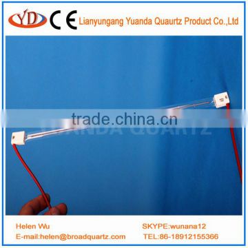 Infrared halogen lamp quartz heating tube