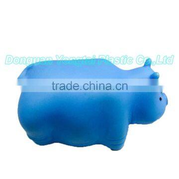 Rhinoceros Bath Toy,Small Plastic Animal Toys photo-2