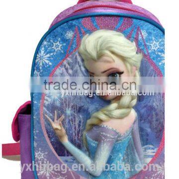 Child school bag of 2015 frozen school bag for kids(YX-HM-001)