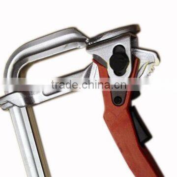 Multi Purpose Woodworking Tool.Quick Ratchet Release F-clamp photo-2