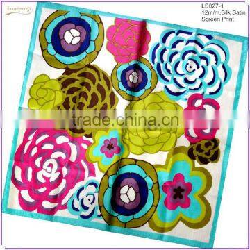 Factory Best Price Fashion Silk Scarf Satin