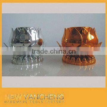 latest design plastic glass table fittings/glass dining table accessories