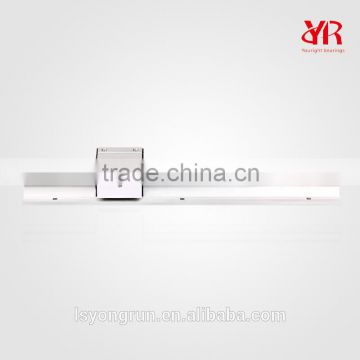 Sliver and Black Anti-friction Interchangeable Linear Guide Steel Rail