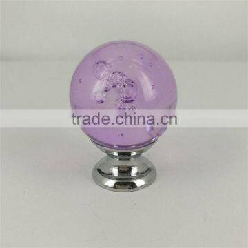 Top selling trendy style crystal door knob with many colors