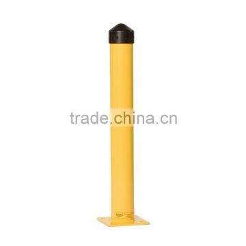 4" Round Schedule 10 Steel Bollard Post With Cap