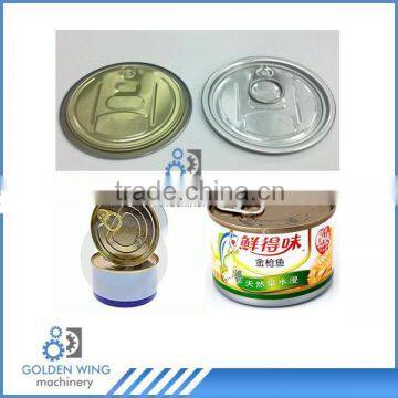 Tuna Fish Can Lid Tomato Paste Metal Can With Easy Open End Making Machine