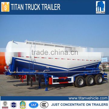 New Air Compressor 3 Axles 45 CBM Cement truck powder semi trailer for sale