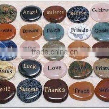 Engraved Semi-precious Stone