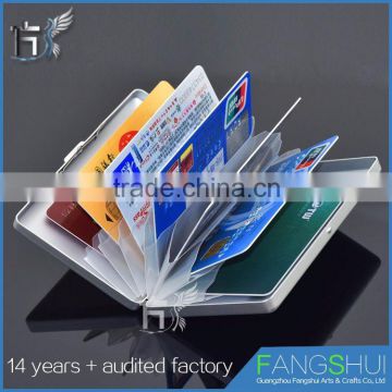 Factory price Customized card holder aluminum material and credit card