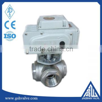 1/2" 3/4"npt thread connections ss304 316 ball valve