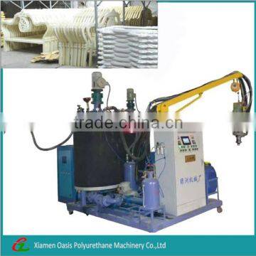 Making imitation wood furniture polyurethane foam injection machine