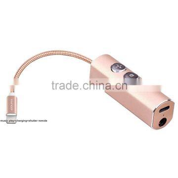 Wholesale 8-pin To 3.5mm Headphone Jack Adapter With Charging Port For iPhone 7 / iPhone 7 Plus