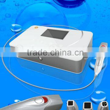 Fractional rf microneedle