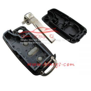 VW Remote Key Flip Key Shell 3 Button VW Key(with Screw, Words on the Side) photo-4