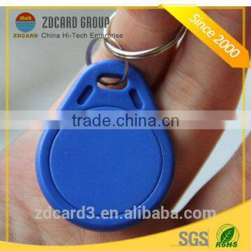 Waterproof hot selling rfid lf 125khz keychain tag