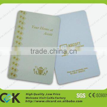 RFID card hotel key card printing with FM1108 smart chip