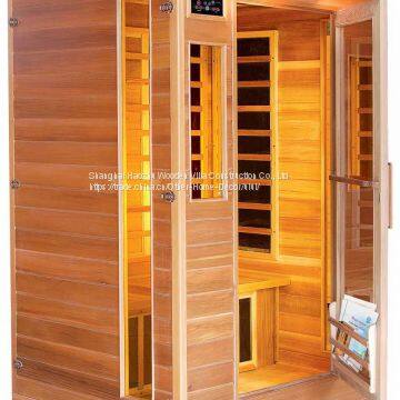 customized person cheap luxury wood sauna steam room