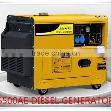 Single Phase 5kva Silent Diesel Generator Set 6500AE photo-2