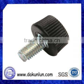 Round Knurled Thumb Screw Black Knob Thumb Screw photo-3