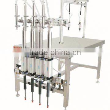 Hot Sale Cosmetic Small Semi-auto Cream Viscouse Paste Filling Machine photo-3