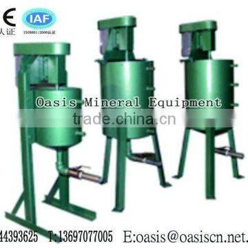 Lab slurry conditioning drum and agitating and leaching