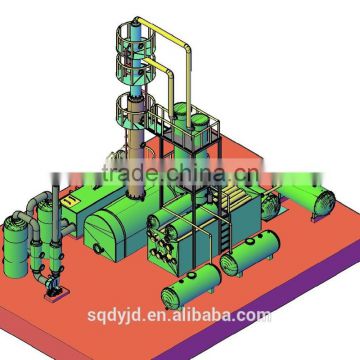 Continuous Waste Oil Distillation Recycling Machine to Diesel