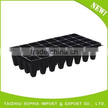 512 Cells Factory Price Plastic Seed Trays Black Nursery Trays photo-4