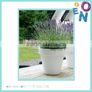 Cheap Rustic Fiberglass Flower Pot/Imitation Grantie Pot Wholesale photo-3