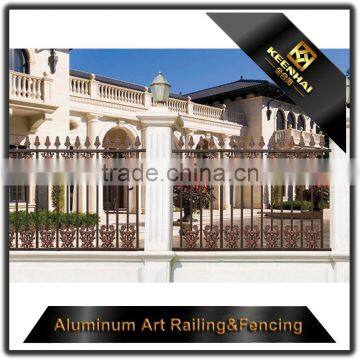 Exterior Decorative Powder Coated Cast Aluminum Garden Fence Panels Prices