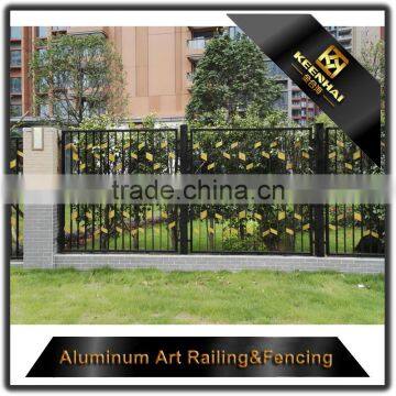 Villa Garden Decoration Powder Coated Decorative Cast Aluminum Garden Fence Panels photo-6