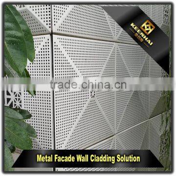 Decorative Facade Panel Perforated Outdoor Aluminum Curtain Wall Panel photo-6