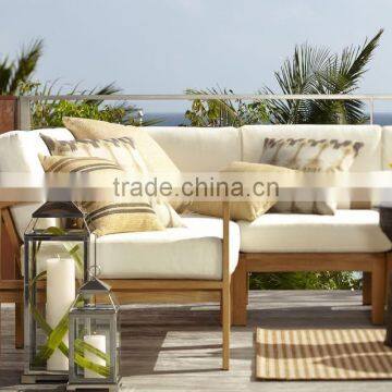 2016 Outdoor Furniture Pictures Teak Wood Sofa Set Furniture in China photo-3