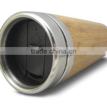 Bamboo Wooden Mug Real Natural Wooden Cup High Quality Travel Mug photo-5