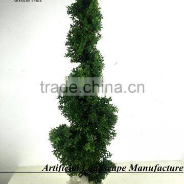 SJLJ013716 artificial potted plant fake plastic topiary tree for garden home decoration