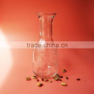 Lemonade Embossed Mango Juice Stemless Glass Tumbler Cup Drinking Set photo-3