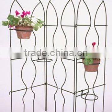 wrought iron garden trellis