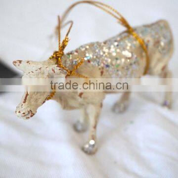 Resin Cow Animal Statue for Home Decor photo-2