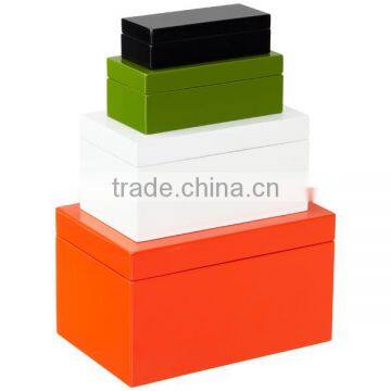 Colorful Shiny Lacquer Jewelry Box photo-2