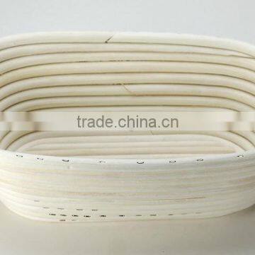 Oval Shape 100% Handmade Baguette Proofing Rattan Banneton Basket photo-2