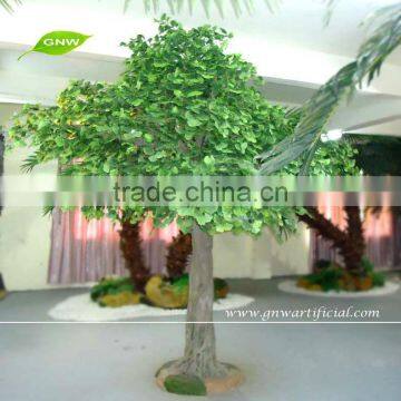 BTR018-1 GNW Artificial Tree Ginkgo plants 10ft high for Landscaping garden decoration outdoor