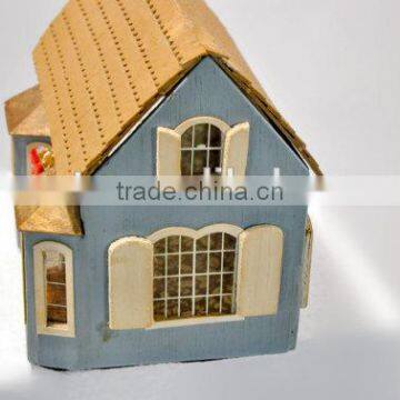 Wood Cardboard Christmas House photo-4