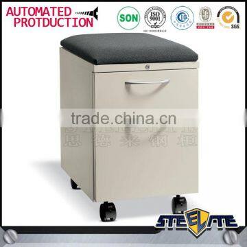 Hotel Furniture Metal Drawer Cabinet Movable Cabinet 2 Drawer Storage Cabinet photo-5