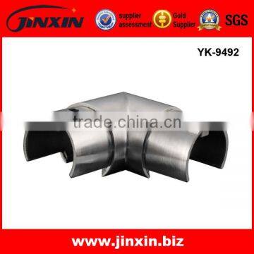 JINXIN Casting Stainless Steel Slot Tube Connector/Channnel Tube Fittings photo-3