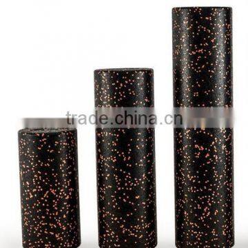 Black Color With Orange Dot Epp Yoga Roller Massager Roller for Body Fitness. photo-4