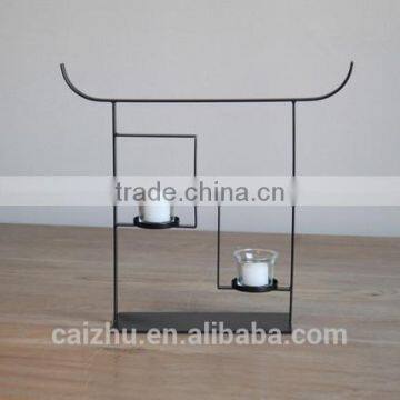 Wholesale Stainless Steel Metal Wire Candle Holder Rack photo-2