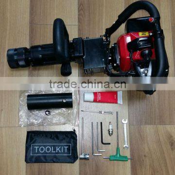 Handheld Petrol Powered Construction Fence Post Pile Driver Portable Gasoline Diesel Piling Hammer Machine photo-3