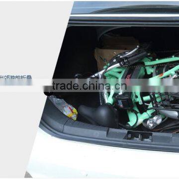 20 Inch Aluminum Frame Fast Lithium Battery Powered Electric Folding Bike photo-6