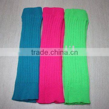 Girls Rib leg warmer